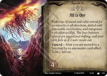 Agenda 1 â€“ All is One