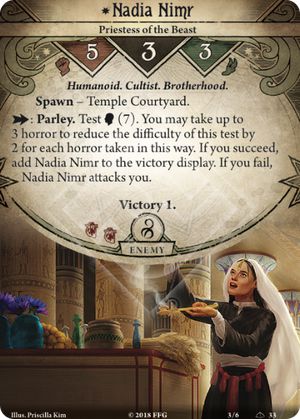 The Priestessâ€™s Evidence
