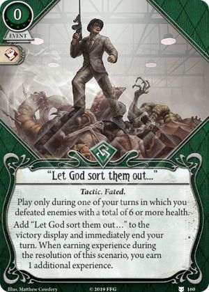 â€œLet God sort them out...â€