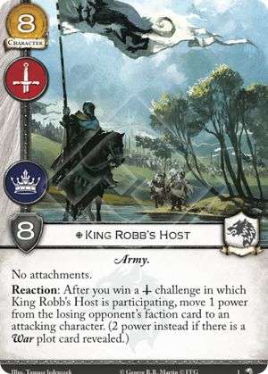 King Robb’s Host