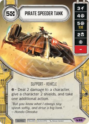 Pirate Speeder Tank