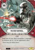 The Best Defense...